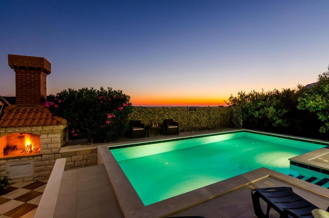 Villa Mateo With Private Pool Gruda Εξωτερικό φωτογραφία
